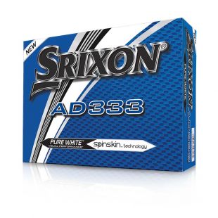 16: Srixon AD333 ja softfeel -logopallot
